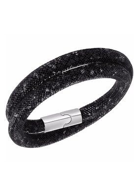 NIB Swarovski Stardust Double Wrap Small (38cm) Bracelet/Choker JET HEM/PDS